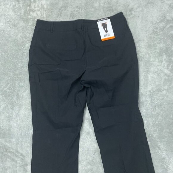 Hilary Radley Black Stretch Pants Size XXL Nylon Blend Slim Fit d0222 - Picture 9 of 10